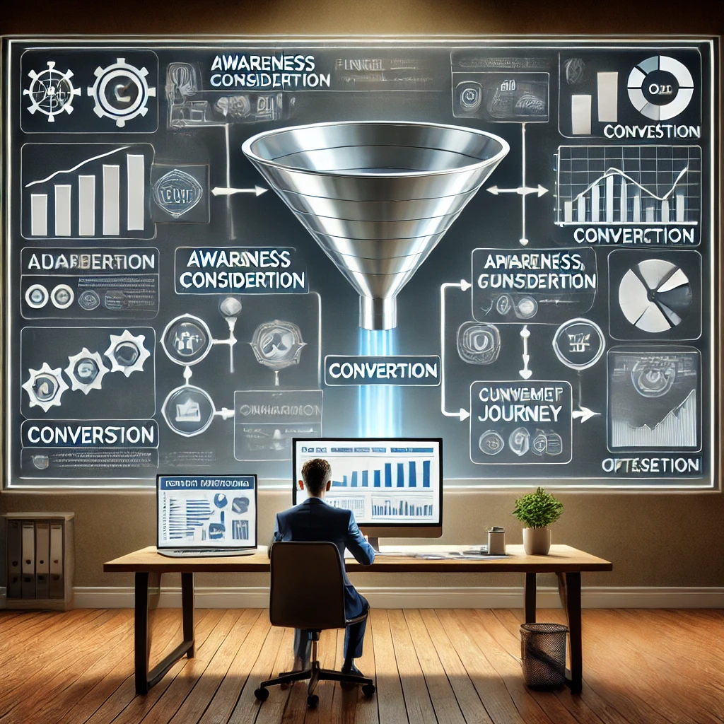 Funnel Building Example Best digital marketing agency in delhi